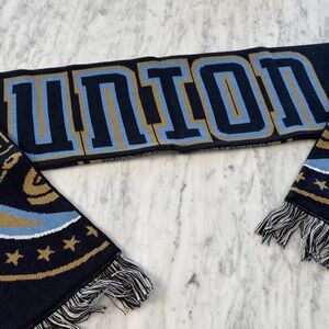 Philadelphia Union Blue and Gold Scarf
